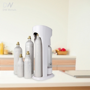 ถังแก๊สอลูมิเนียมแท้สำหรับทำเครื่องดื่มและเครื่องทำโซดาอัดลมถังแก๊ส CO2เกรดอาหารแรงดันสูง - Product Image 5