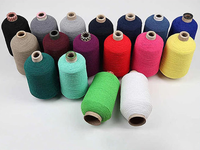 Fil élastique en caoutchouc à double enveloppe pour le tricot de chaussettes, matière première pour les chaussettes de football