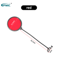 Microphone d'enregistrement en direct Blowout Preventer Embouchure Cap Condensateur Moving-coil Microphone Blowout Preventer Net