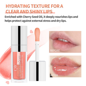 Hidratante <span class=keywords><strong>Lip</strong></span> <span class=keywords><strong>Glow</strong></span> <span class=keywords><strong>Oil</strong></span> Hidratante Brillante Transparente Plumping Gloss Tinted <span class=keywords><strong>Lip</strong></span> <span class=keywords><strong>Oil</strong></span> para el cuidado y los labios secos - Product Image 5