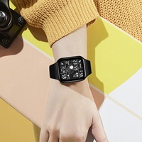 Nuevo Reloj Digital LED, Relojes de Astronauta Geniales para Niños, Reloj Despertador, Resistente al Agua, Luminoso, Relojes para Niños, Reloj LED