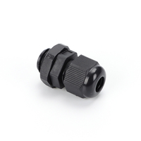 Presse-étoupe en nylon PG M7 PA66 étanche IP68 avec écrou de blocage pour câbles de 3,5 à 7 mm – Raccord industriel haute et basse tension