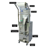 10-500G de noix de thé en granulés, machine d'emballage automatique électrique à sceller le dos, tablette automatique pil
