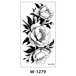 <span class=keywords><strong>Tatuaggio</strong></span> personalizzato del fumetto adesivo alla moda monouso impermeabile temporaneo in carta fiore all'ingrosso <span class=keywords><strong>tatuaggio</strong></span> usa e getta - Product Image 6