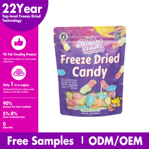 Gomitas Crujientes Congeladas, Dulces y Ácidas con Sabor a Frutas en Bolsa - Product Image 4