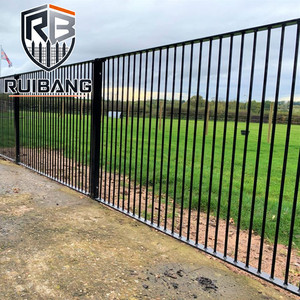 Ruibang <strong>Galvanised</strong> Metal <strong>Railings</strong> with Matching Gates for European Boundary Projects - Product Image 6