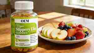 ओम निजी लेबल प्राकृतिक एल्म छाल प्रोबायोटिक्स मिश्रण पूरक पूरक पेट पेट पाचन गले की श्वसन फिसलन एलमीटर - Product Image 2