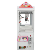 Mini machine à griffes personnalisée 110V pour attraper bonbons et jouets, idéale pour les fêtes foraines et centres commerciaux