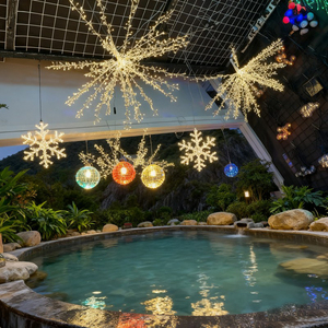 LED starburst Lights Shopping Mall Project Décoration North <span class=keywords><strong>Star</strong></span> - Product Image 3