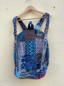 Bolsa de Viaje India Estilo Hippie, Bolso para Portátil, Bolso Escolar Colorido, Mochila de Algodón Hecha a Mano con Parches, Mochila Boho Acolchada para Festivales - Product Image 5