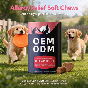 Suplementos Masticables Suaves para Perros OEM para el Alivio de Alergias, Apoyo Inmunológico y Salud de la Piel, OEM ODM - Product Image 1