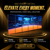 Layar Video Wall LED Indoor P3.91 8K/4K 3840Hz dari Pabrik ShenZhen Baru 2026, Layar LED Pabrik Guangdong
