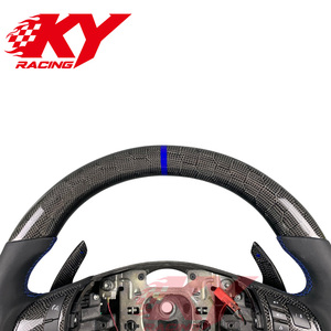 Volant sport personnalisé en fibre de carbone avec palettes de changement de vitesse pour Chevrolet Chevy Corvette C6 Z06 ZR1 Malibu SS Cobalt HHR - Product Image 2