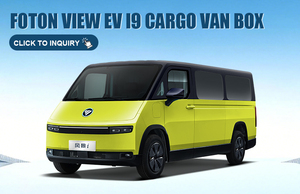 Hot Sale FOTON VIEW I9 EV Cargo Van Electric Box Truck New Energy Vehicle 9.0m Cargo Volume 450km Range 2C Fast Charging - Product Image 2
