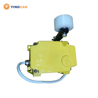 Interruptor de Cuerda Industrial Eléctrico Marca YINGCAN TPS-2D, Interruptor de Posición de 10A, Aluminio Fundido, 24-380V AC/DC