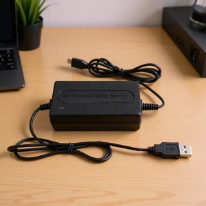 5V <b>Power</b> Adapter 5V2A USB Output For Surveillance Cameras And LED Lighting Natural Cooling 1M Cable US Plug - Product Image 1