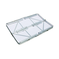 Ensemble de table pliante en aluminium pour pique-nique et camping, 90*66*70cm