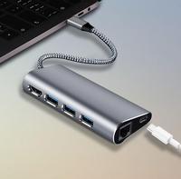 Lecteur de carte SD TF OTG adaptateur chargeur USB Type C Hub pour ordinateur portable
