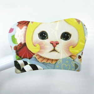 Vinilo impermeable y BOPP etiqueta adhesiva decorativa redonda Logotipo de estilo infantil para uso de impresión hoja o rollo paquete regalos promocionales - Product Image 1