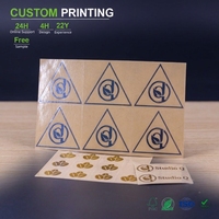 Autocollants de transfert en métal nickel personnalisés, étiquettes de logo en feuille métallique 3D, autocollants dorés imperméables et permanents pour l'emballage, vente en gros