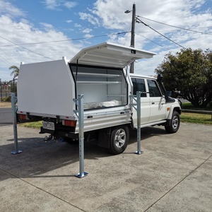 Customizable Lightweight Aluminum Truck UTE Canopy Stackable Waterproof Dustproof Heavy Duty Powder Coated <b>Toolbox</b> OEM Support - Product Image 1