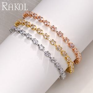 BP5130 rakol 2023สร้อยข้อมือเพชรสังเคราะห์คุณภาพสูงสำหรับสตรี - Product Image 1