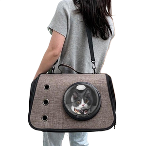 Pet Portable Space Capsule Takeaway Cat Dog Bag Handheld <b>Foldable</b> Single-Shoulder Outdoor <b>Backpack</b> Cartoon 7kg Capacity - Product Image 2