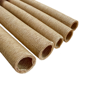 Tube en papier kraft crépon de qualité transformateur à haute flexibilité pour isolation de transformateurs immergés dans l'huile, diamètre interne 4,0-70 mm