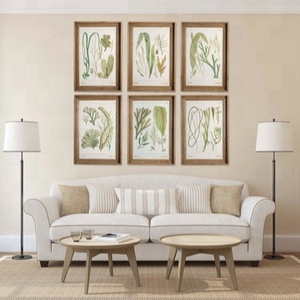 planta hojas pintura madera Rústico decoración de la pared arte para el hogar deco - Product Image 6