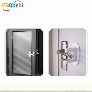 Probebi poignée de porte en plastique auto-adhésive serrure de levier de porte de sécurité pour bébé - Product Image 5