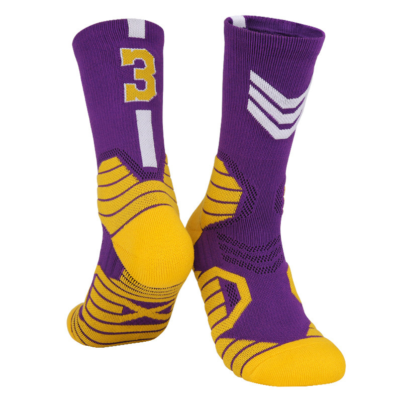 Lakers-purple and white no. 3
