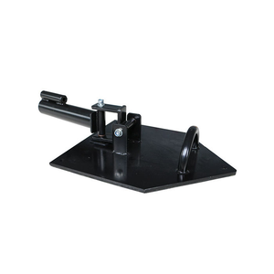 Support pivotant <span class=keywords><strong>à</strong></span> 360 degrés pour installation au sol avec plateforme en T, poignée de rangée et ancre pour corde de combat - Product Image 2