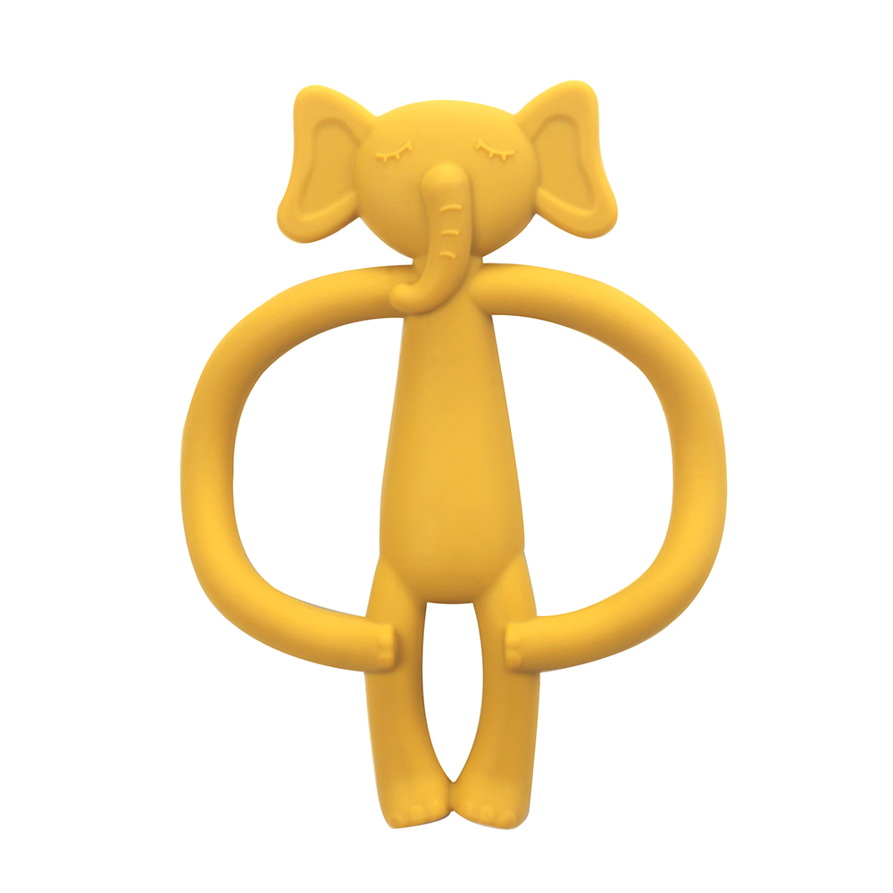 éléphant jaune moutarde