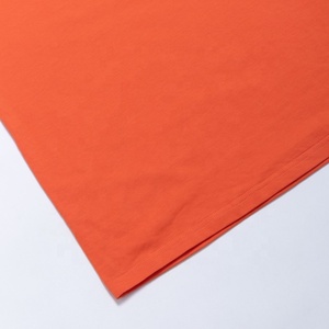 T-<span class=keywords><strong>shirt</strong></span> en coton personnalisé pour <span class=keywords><strong>homme</strong></span> avec patch brodé carte du monde, streetwear, col rond, manches courtes, décontracté, <span class=keywords><strong>orange</strong></span> - Product Image 5