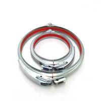 Collier de serrage rapide à levier pour conduite avec mécanisme de verrouillage, personnalisable OEM, diamètre 80mm-600mm
