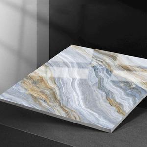 Baldosas de Porcelana Pulida Brillante de 600x600, Diseño de Mármol Vitrificado, Baldosas Cuadradas de Porcelana con Diseño de Granito, Nuevo Diseño - Product Image 4