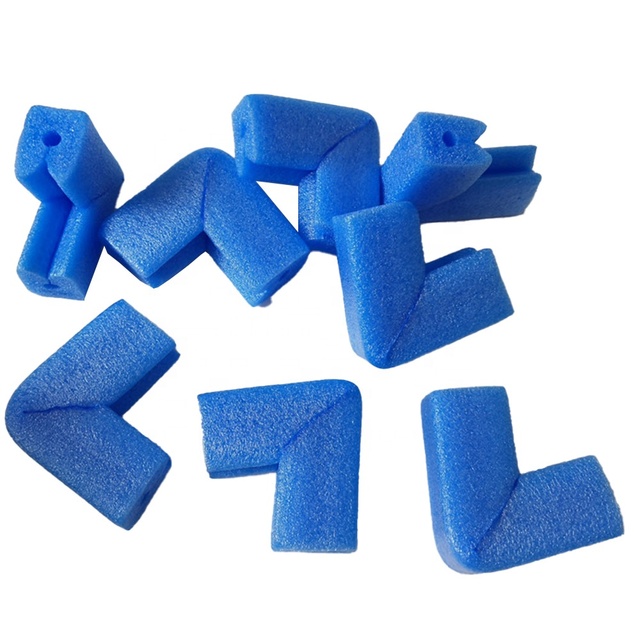 Custom EPE Foam Corner Protectors High Density Collision Shockproof Edge Guards for Furniture Electronics Shipping Packaging