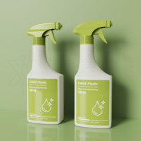 XINDE personnalisé couleur impression 500ML HDPE maison nettoyage salle fenêtre carreaux de céramique chimique cuisine nettoyage déclencheur vaporisateur