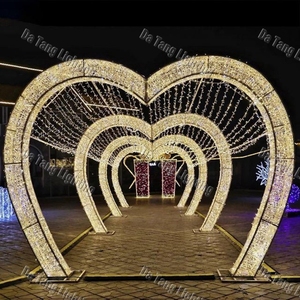 Luz LED Reutilizable en Forma de Corazón para Navidad, San Valentín, Bodas y Aniversarios, para Múltiples Campañas Temáticas de Temporada - Product Image 2