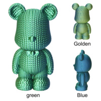 Penjualan Pabrik Terbaik filamen PLA warna Tri filamen sutra PLA pencetak 3D filamen warna sutra pelangi baru