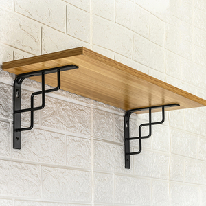 Home DIY Wall <strong>Bracket</strong> Metal <strong>Hanging</strong> Shelf <strong>Brackets</strong> - Product Image 5