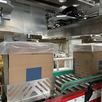 Sacs de doublure de boîte en PE transparents et résistants à l'humidité pour produits ménagers, machine d'emballage automatique, doublure de carton