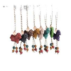 Wholesale New Year Horse TikTok-style Handmade Blended Incense Men's Car Pendant Women's <strong>Phone</strong>/Bag Charm Small Horse Chain - Product Image 5