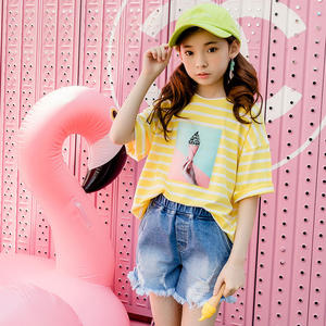 ชั้นวางเสื้อยืดและชุดกีฬากางเกงยีนส์ปักลายสำหรับเด็ก ซื้อจำนวนมากจากซัพพลายเออร์จีน - Product Image 2