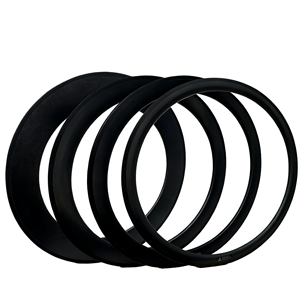 Roue de vélo de route SHIUONUO en fibre de carbone UD 3K, 700C, largeur 25 mm, profondeur 40-60 mm, frein V, compatible clincher/tubeless, fournie directement par l'usine - Product Image 1
