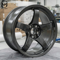 Rines de Aleación Maxtera Forged Custom Estilo LMGT4 para Nissan Skyline GTR 350Z 370Z Infiniti G35 G37 Q50 Q60 Supra GR Yaris