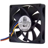 Ventilateur de boîtier d'ordinateur EFB0812HHB 80*80*15MM 8015 12V 0.4A, ventilateur de refroidissement CPU PWM