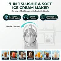 Máquina Multifunción para Hacer Granizados, 8 Programas, Personalizable OEM, para Tiendas y Bares