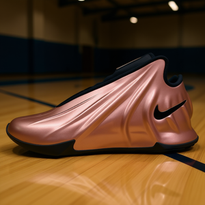 Pour G.T. Chaussures de basket-ball Future Rose Gold unisexes, tige synthétique - Product Image 2