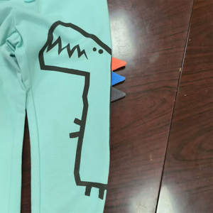 Vêtements pour enfants été pantalons <span class=keywords><strong>anti</strong></span>-<span class=keywords><strong>moustique</strong></span> pour enfants pantalons décontractés légers bébé pantalons longs cool dinosaure French Terry - Product Image 2